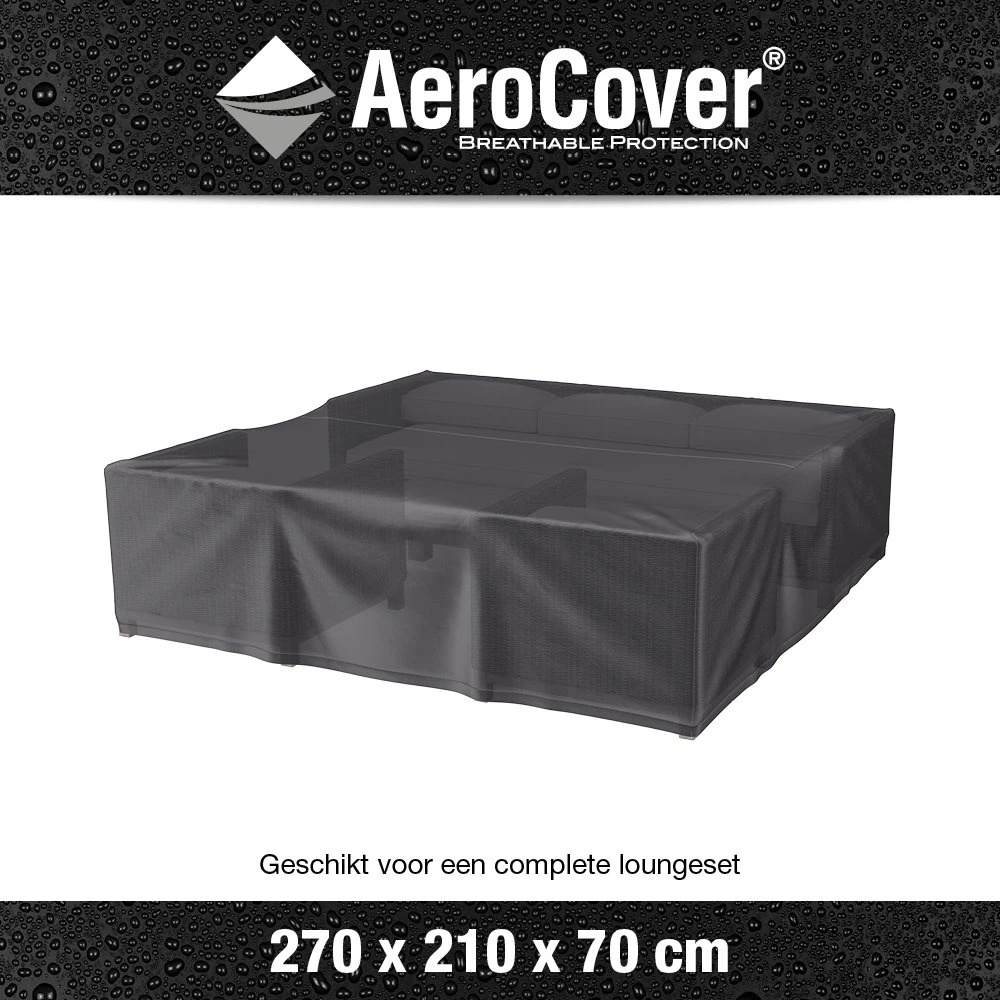 AeroCover Loungesethoes 270 X 210 X 70 Cm 3 AeroCover Loungesethoes 270 X 210 X 70 Cm - Afbeelding 3