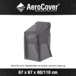 AeroCover Stapelstoelhoes/Gasveerstoelhoes 67 X 67 X 80/110 Cm 6 AeroCover Stapelstoelhoes/Gasveerstoelhoes 67 X 67 X 80/110 Cm -Tuinmeubelwinkel aerocover stapelstoel gasveerstoelhoes antraciet 67x67xh80 1 1000x1000 621e0dbc67908 l