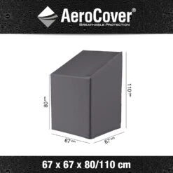 AeroCover Stapelstoelhoes/Gasveerstoelhoes 67 X 67 X 80/110 Cm 7 AeroCover Stapelstoelhoes/Gasveerstoelhoes 67 X 67 X 80/110 Cm -Tuinmeubelwinkel aerocover stapelstoel gasveerstoelhoes antraciet 67x67xh80 1 1000x1000 621e0dbcbb73f l