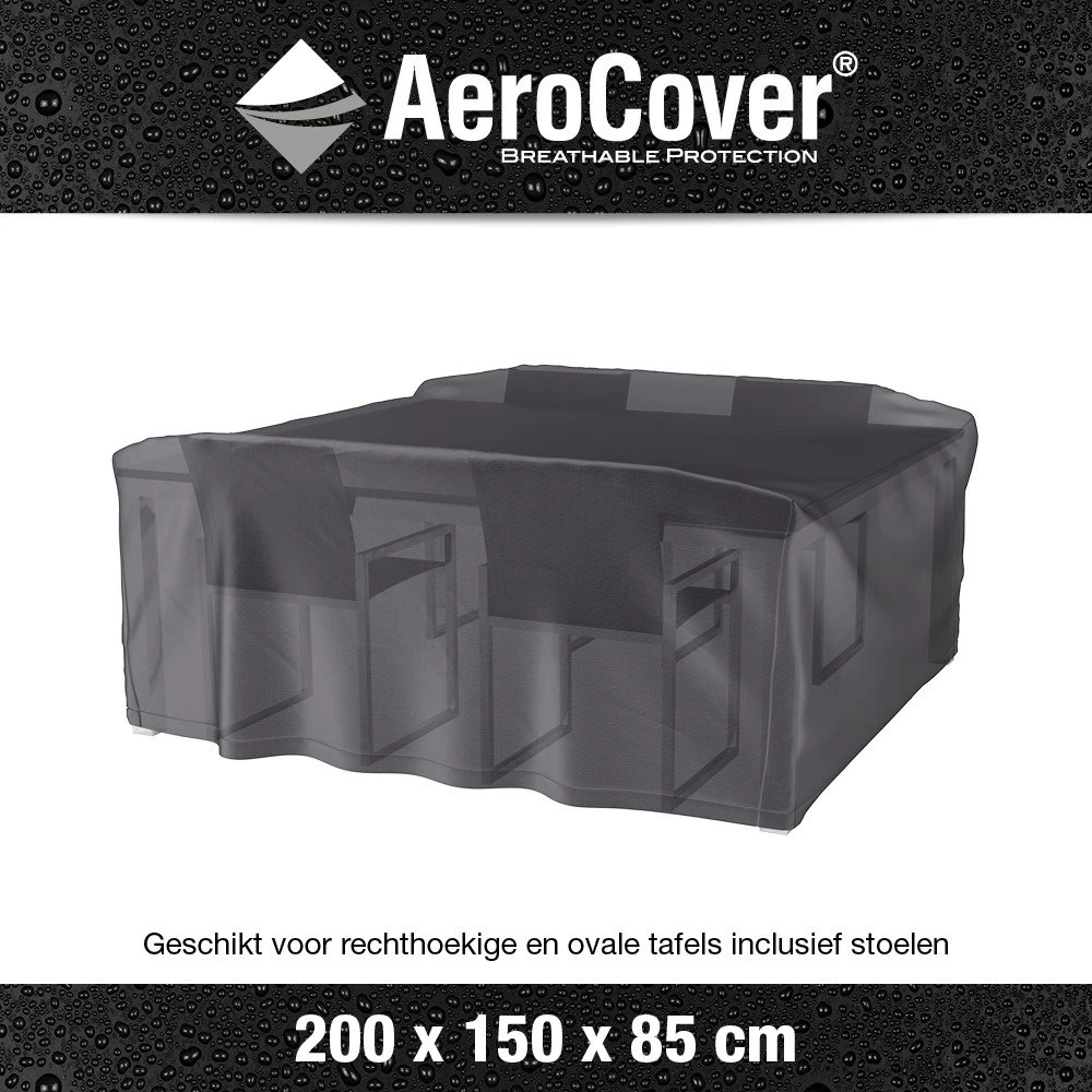 AeroCover Tuinsethoes 200 X 150 X 85 Cm 3 AeroCover Tuinsethoes 200 X 150 X 85 Cm - Afbeelding 3