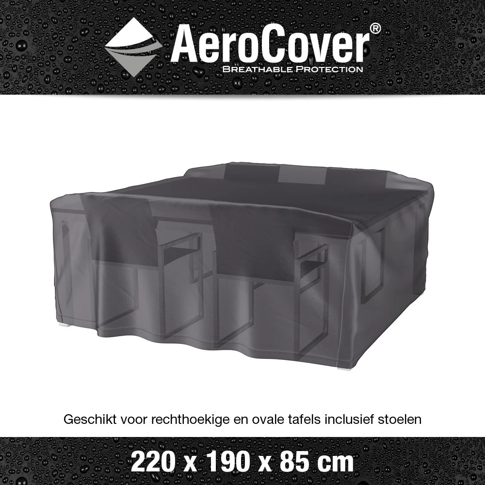 AeroCover Tuinsethoes 220 X 190 X 85 Cm 3 AeroCover Tuinsethoes 220 X 190 X 85 Cm - Afbeelding 3