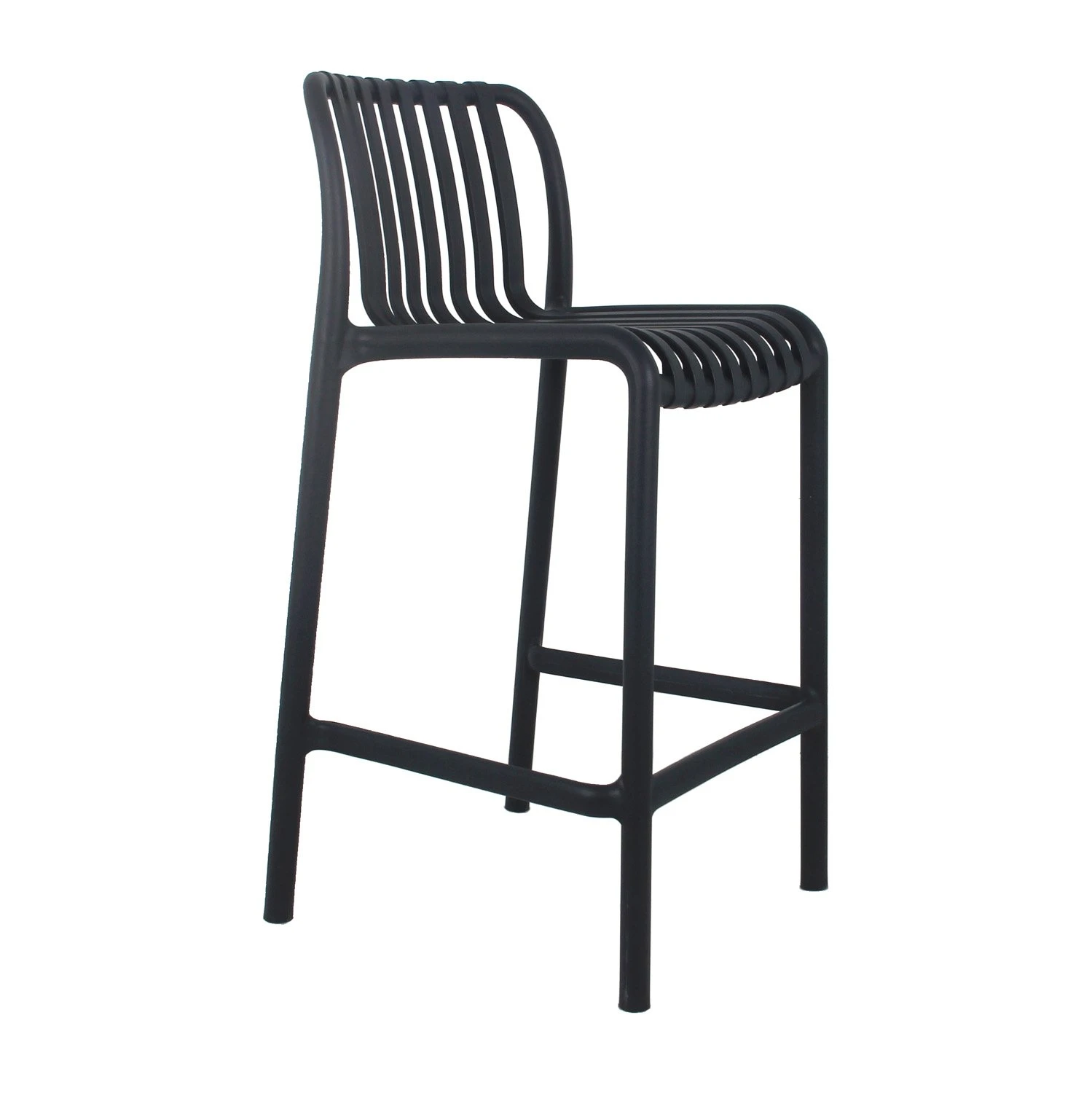 Barstoel LEVI Zwart 3 Barstoel LEVI Zwart - Afbeelding 3