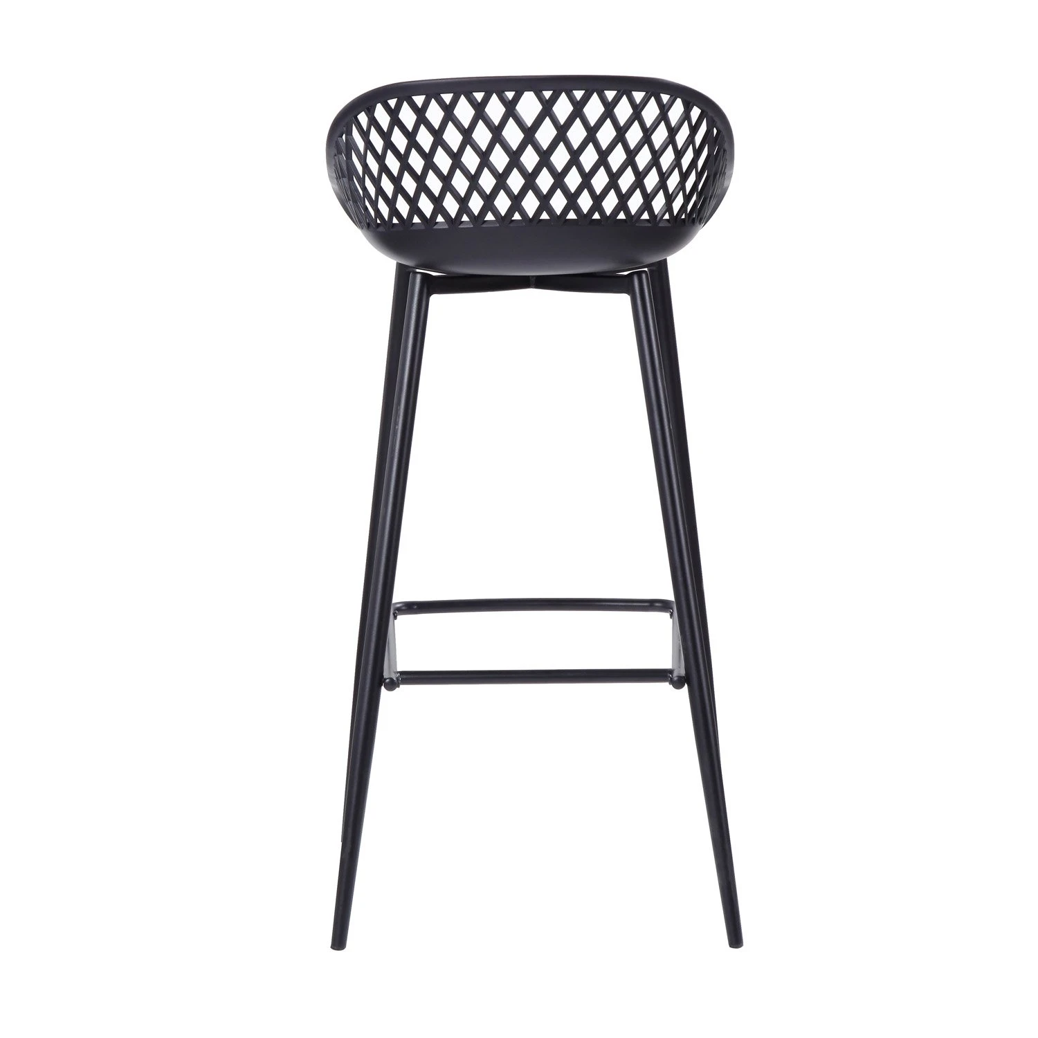 Barstoel WEBBING Zwart 4 Barstoel WEBBING Zwart - Afbeelding 4