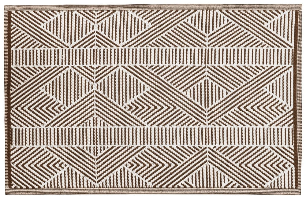 Buitenkleed AZTEC Brown - 230 X 160 Cm 1 Buitenkleed AZTEC Brown - 230 X 160 Cm
