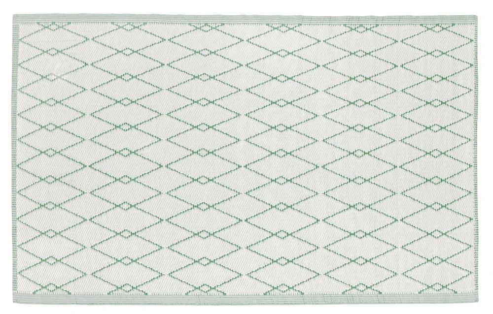 Buitenkleed MESH Green / White - 180 X 120 Cm 2 Buitenkleed MESH Green / White - 180 X 120 Cm - Afbeelding 2