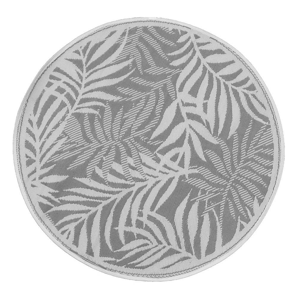 Buitenkleed Rond Mandala / Palm Design - ⌀ 150 Cm 2 Buitenkleed Rond Mandala / Palm Design - ⌀ 150 Cm - Afbeelding 2