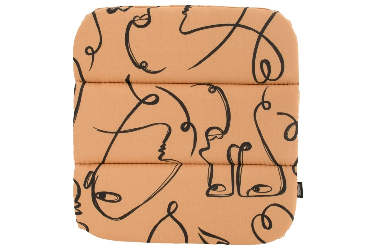 Hartman Faces Yellow Zitkussen Delphine 44x40x3 1 Hartman Faces Yellow Zitkussen Delphine 44x40x3