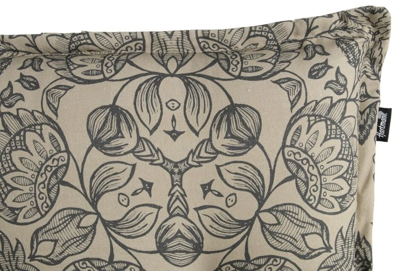 Hartman Hailey Grey Hoge Rug Tuinkussen 123x50x8 2 Hartman Hailey Grey Hoge Rug Tuinkussen 123x50x8 - Afbeelding 2