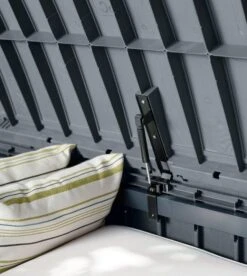 Keter Glenwood Opbergbox 390L Grafiet -Tuinmeubelwinkel keter glenwood opbergbox 390l grafiet 715x800 62738fe8c2657 l