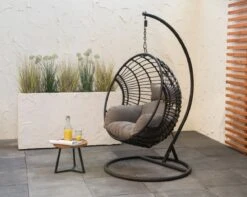 London Hang-ei Wicker Zwart - 129 X 105 X 186 Cm -Tuinmeubelwinkel london hang ei wicker zwart 129 x 105 x 186 cm 1181x944 623468a1b4ccf l