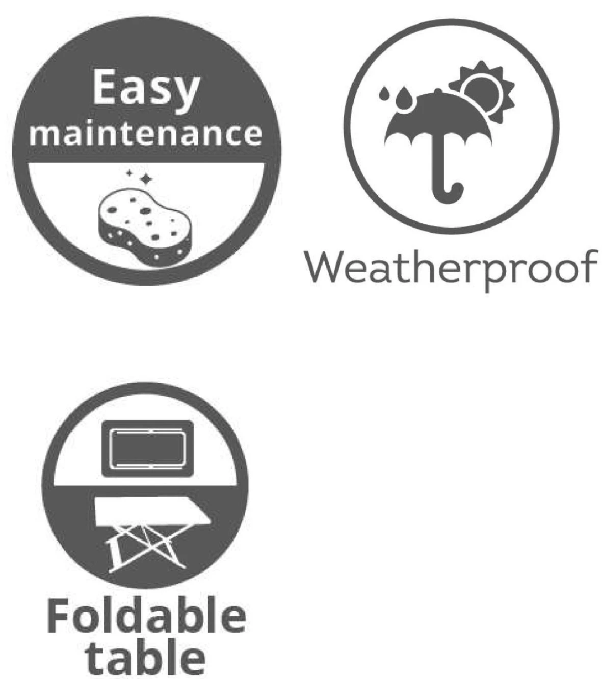 Nottingham Tuinbank Grijs - 65 X 152 X 90 Cm 3 Nottingham Tuinbank Grijs - 65 X 152 X 90 Cm - Afbeelding 3