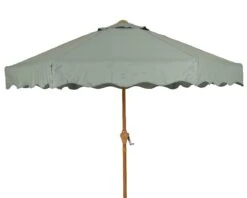 Outdoor Living Parasol Grijsgroen - Ø 220 Cm