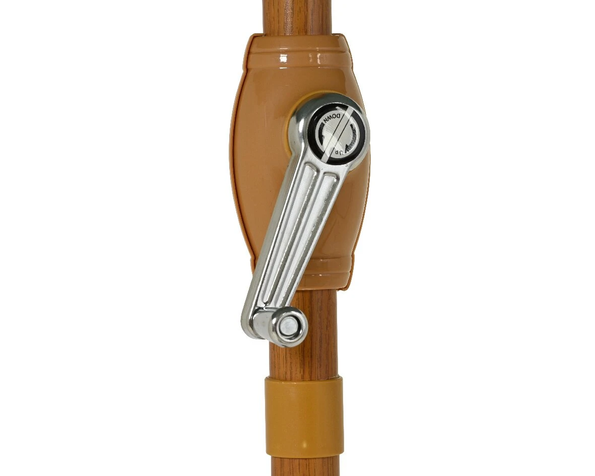 Outdoor Living Parasol Grijsgroen - Ø 220 Cm 2 Outdoor Living Parasol Grijsgroen - Ø 220 Cm - Afbeelding 2