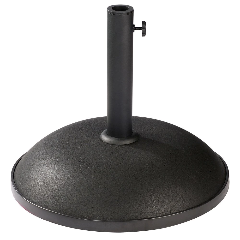 Parasolvoet Rond 35kg Zwart 1 Parasolvoet Rond 35kg Zwart