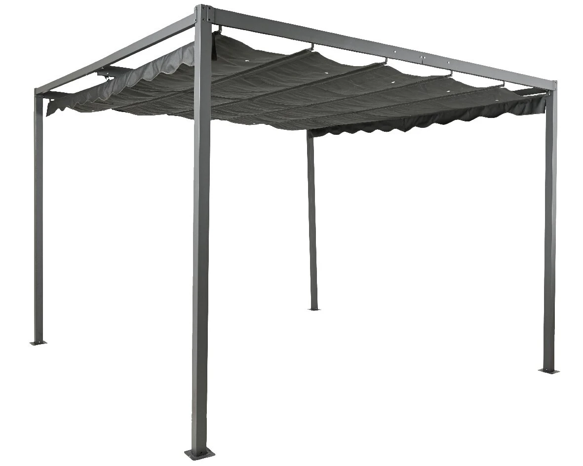 Outdoor Living Pergola Antraciet 1 Outdoor Living Pergola Antraciet