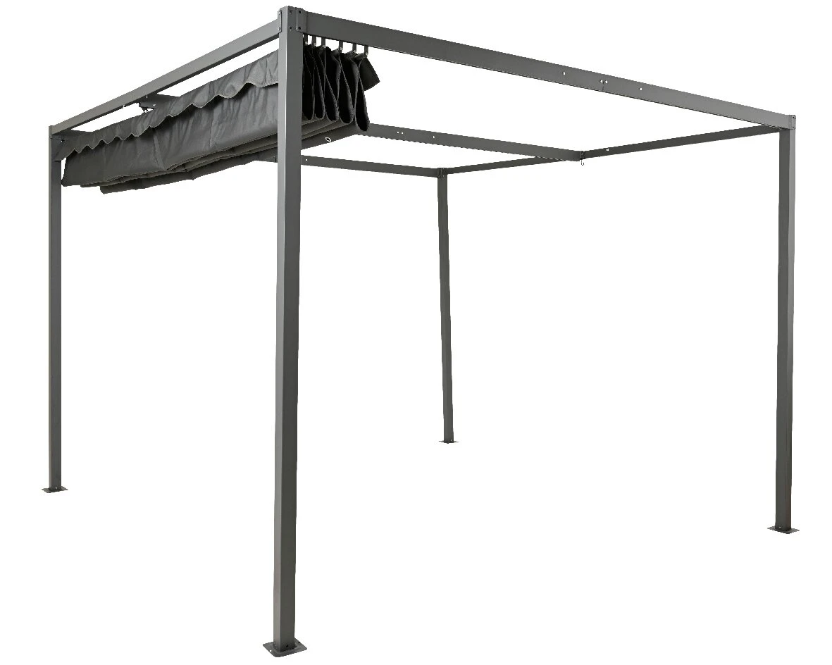Outdoor Living Pergola Antraciet 2 Outdoor Living Pergola Antraciet - Afbeelding 2