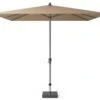 Platinum Middenstokparasol Riva 275 X 275 Cm Taupe
