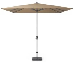 Platinum Middenstokparasol Riva 275 X 275 Cm Taupe