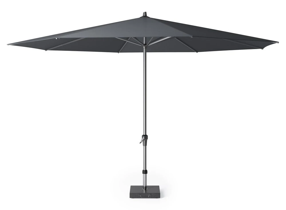 Platinum Middenstokparasol Riva Ø 400 Cm Antraciet 1 Platinum Middenstokparasol Riva Ø 400 Cm Antraciet