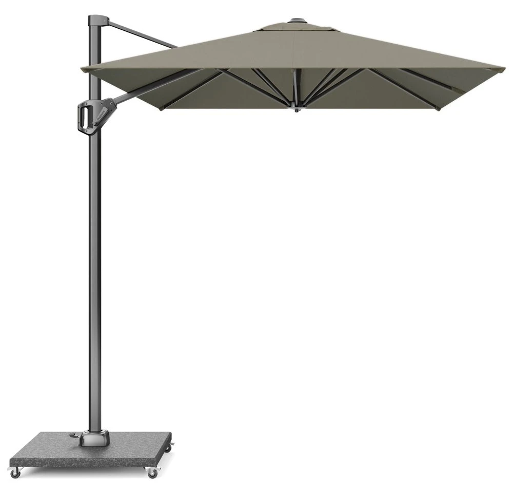 Platinum Zweefparasol Voyager T¹ 300 X 200 Cm Taupe 1 Platinum Zweefparasol Voyager T¹ 300 X 200 Cm Taupe
