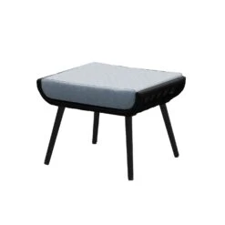 Royal Seasons COCOON Vlinderstoel Met Voetensteun Zwart -Tuinmeubelwinkel royal seasons cocoon vlinderstoel met voetensteun zwart 1500x1500 641b090482920 l