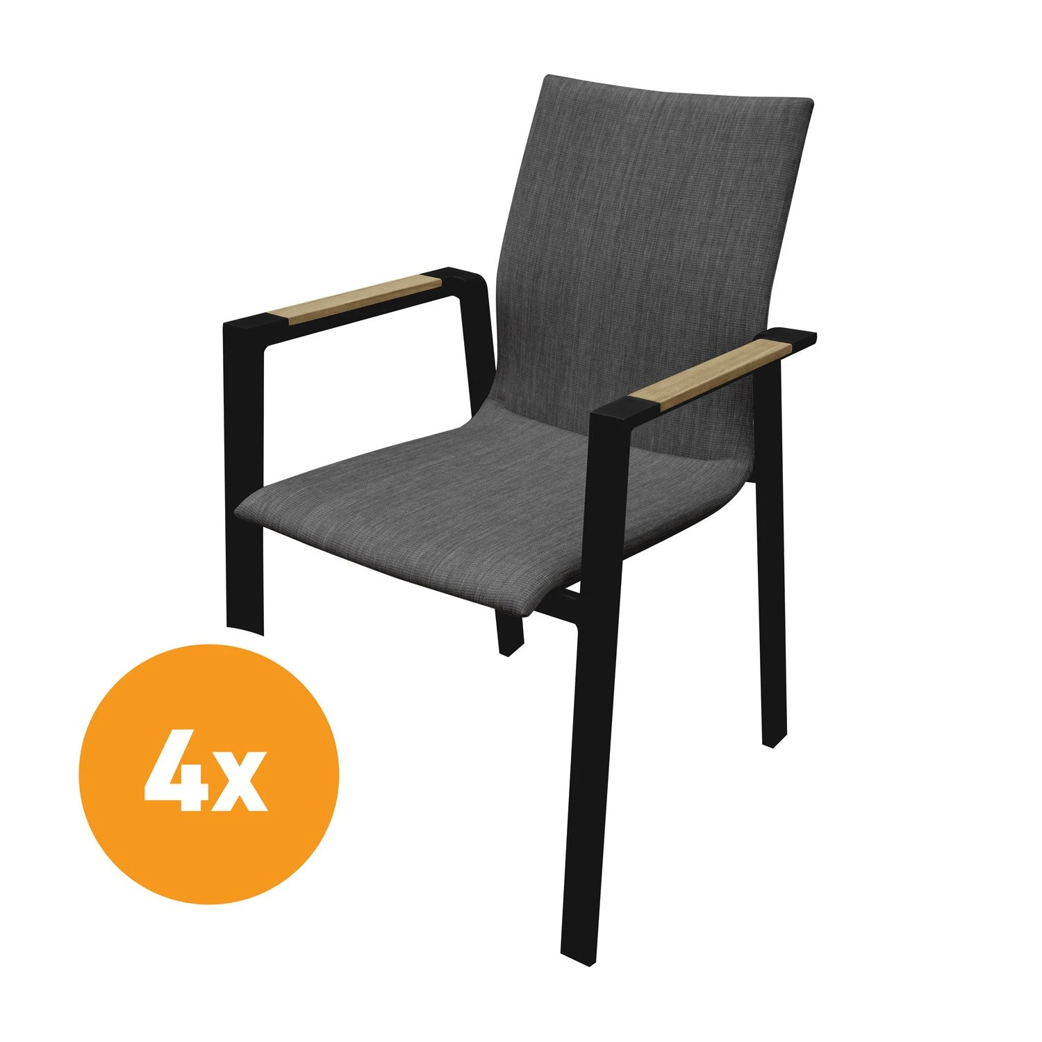 Royal Seasons DETROIT Tuinstoelen Set 1 Royal Seasons DETROIT Tuinstoelen Set