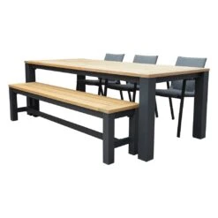 Royal Seasons MADEIRA Stoel-bank Diningset Met 6 Zitplekken