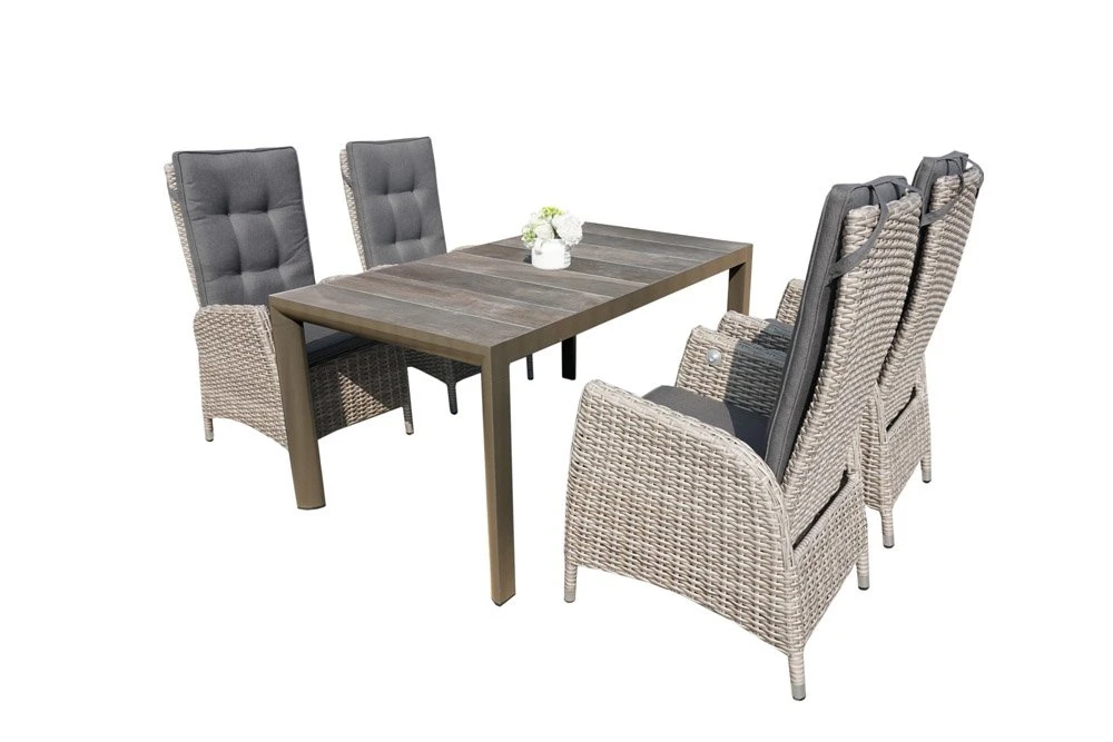 Royal Seasons MARBELLA Dining Tuinset - 5-delig 1 Royal Seasons MARBELLA Dining Tuinset - 5-delig