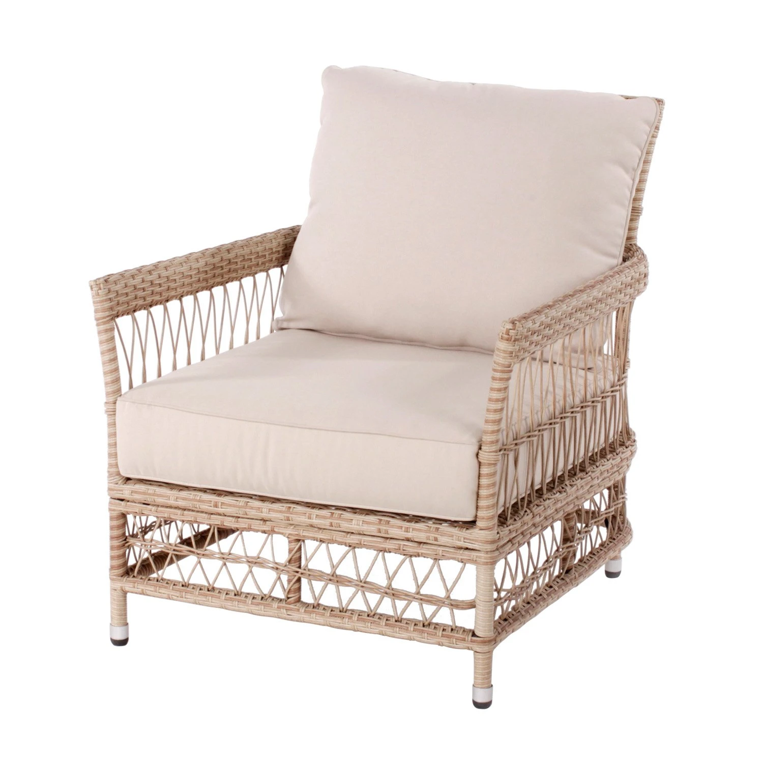 Royal Seasons MAURITIUS Fauteuil Met Hocker 2 Royal Seasons MAURITIUS Fauteuil Met Hocker - Afbeelding 2
