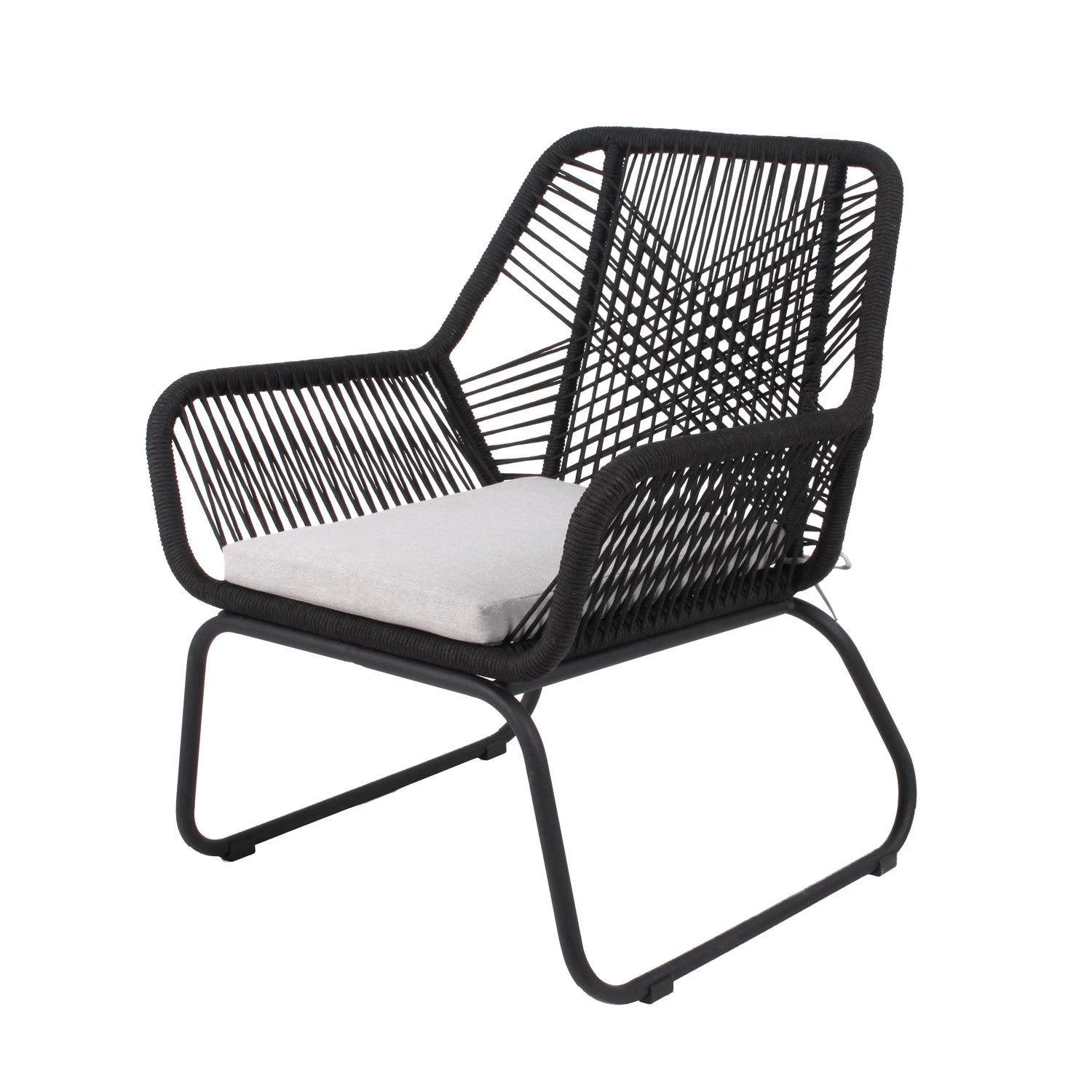 Royal Seasons NAPOLI Loungeset Zwart 4 Royal Seasons NAPOLI Loungeset Zwart - Afbeelding 4