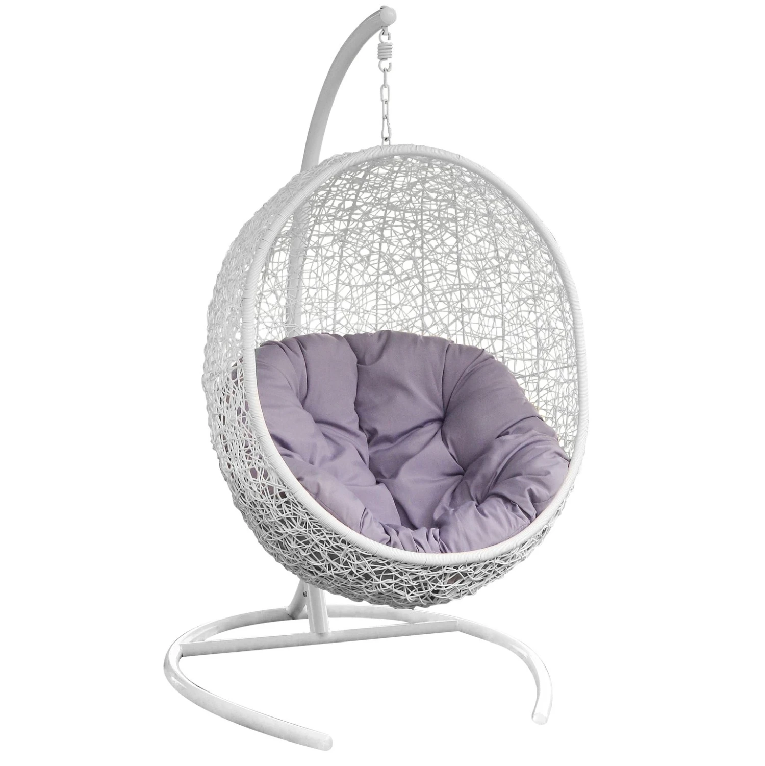 Royal Seasons VOGELNEST Deluxe Hangstoel Wit 1 Royal Seasons VOGELNEST Deluxe Hangstoel Wit
