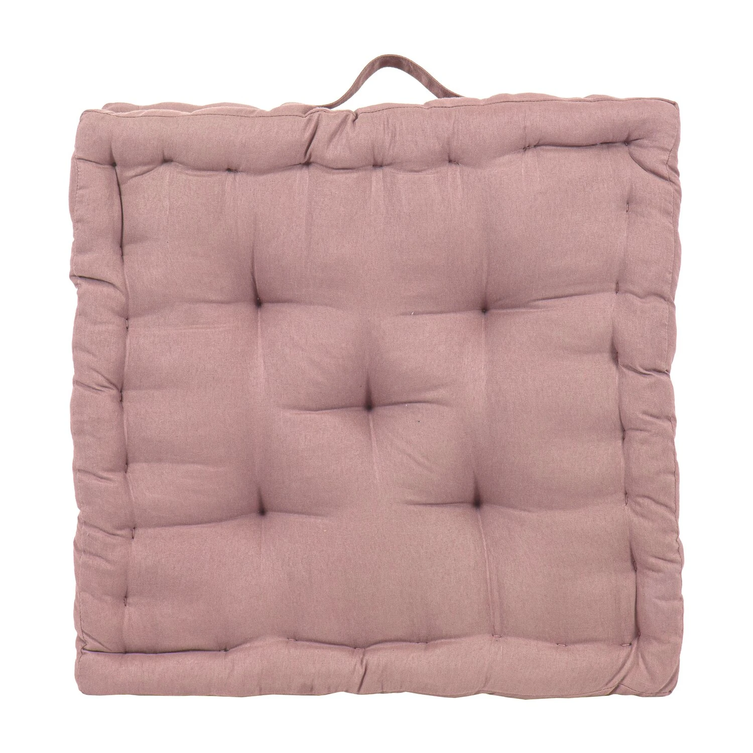 Stoelkussen 40 X 40 X 8 Cm Light Pink 2 Stoelkussen 40 X 40 X 8 Cm Light Pink - Afbeelding 2