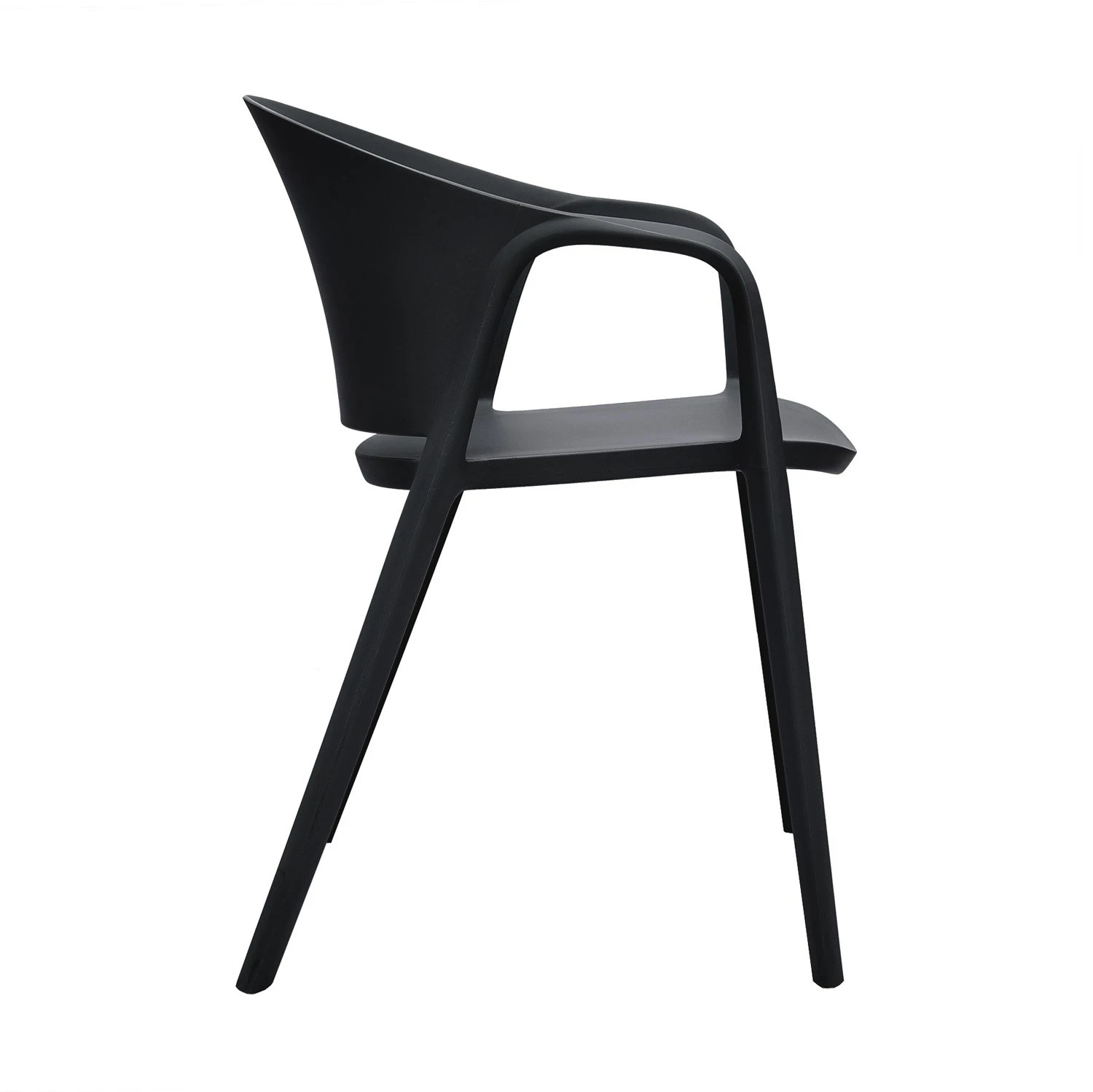 Tuinstoel BRIAN Zwart 3 Tuinstoel BRIAN Zwart - Afbeelding 3