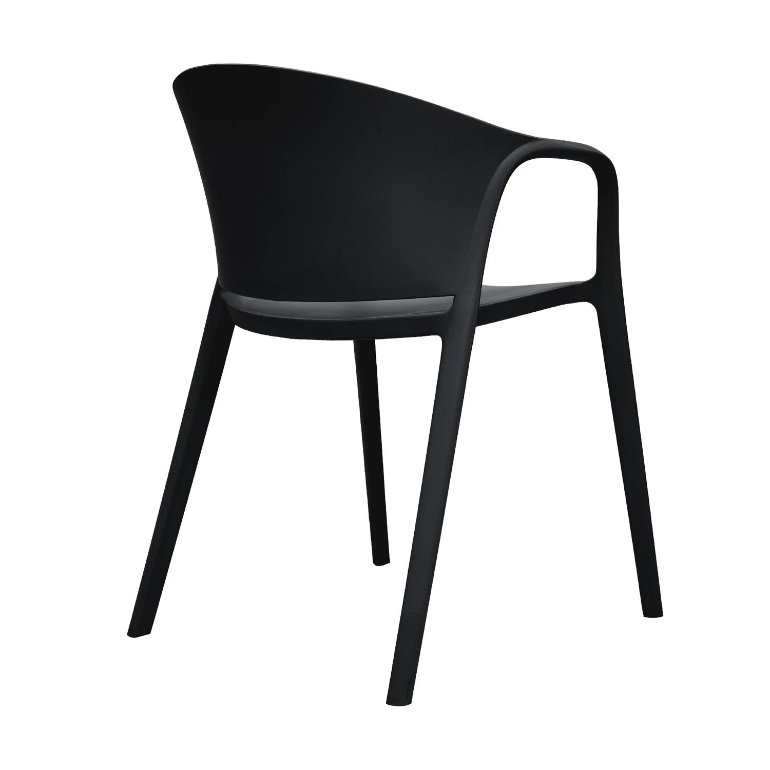 Tuinstoel BRIAN Zwart 4 Tuinstoel BRIAN Zwart - Afbeelding 4